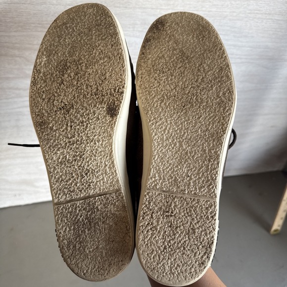 brown leather Huarache lace-up shoes by the brand SeaVees Sz 9 - Picture 8 of 8